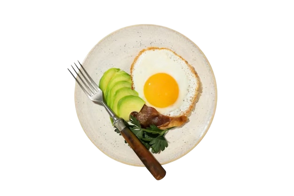 Artistic presentation of our signature brunch dish with fresh ingredients